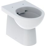 Inodoro al suelo serie Geberit Selnova, adosado a la pared, desagüe horizontal o vertical